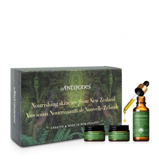【拍2套包邮-联系客服改价】Antipodes 安蒂碧斯 圣诞限定植萃礼盒 抗皱活肤滋润 保质期2027.12